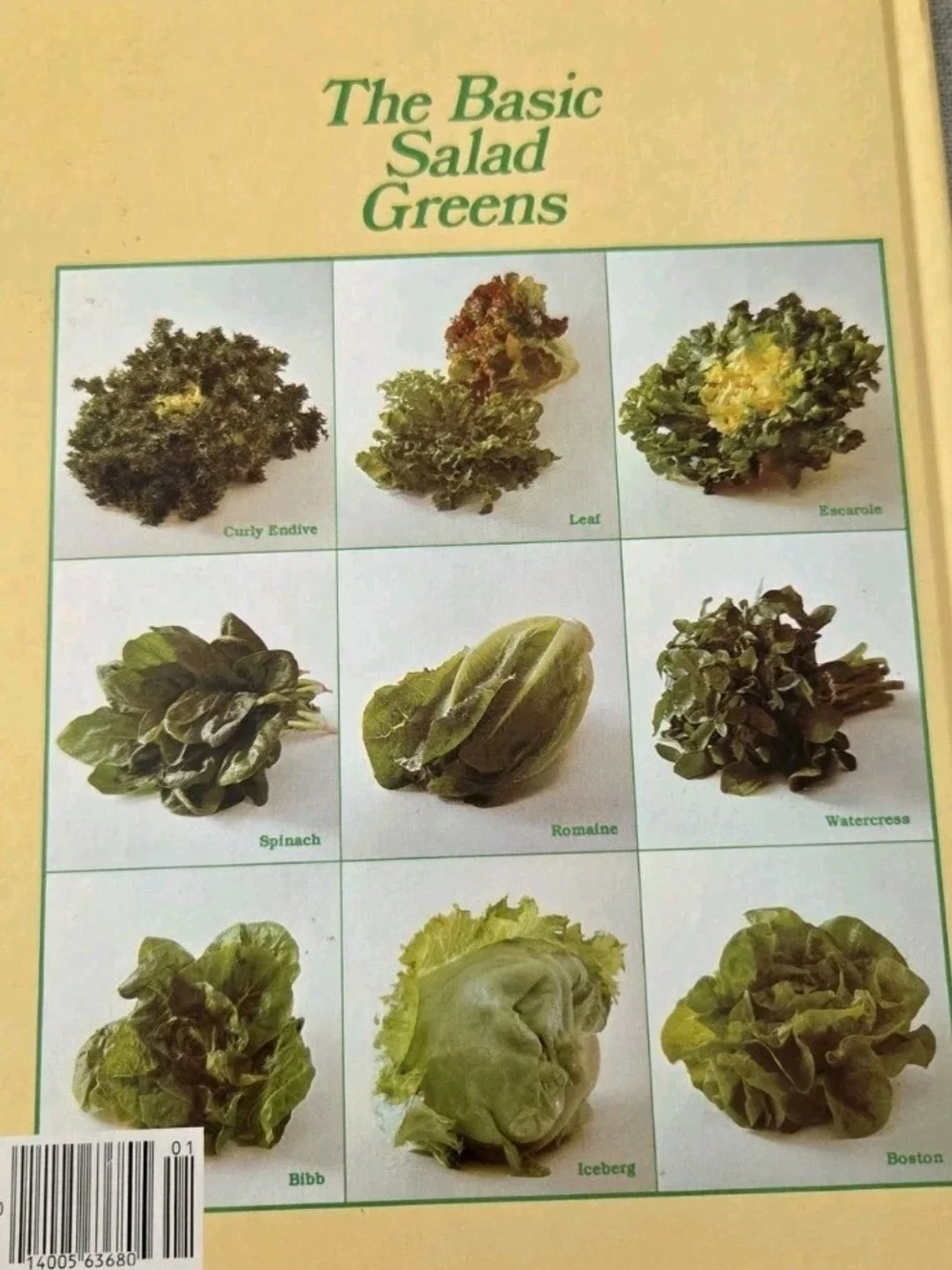 Better Homes and Gardens All-Time Favorite Salad Recipes HC Cookbook 1980 Sixth
